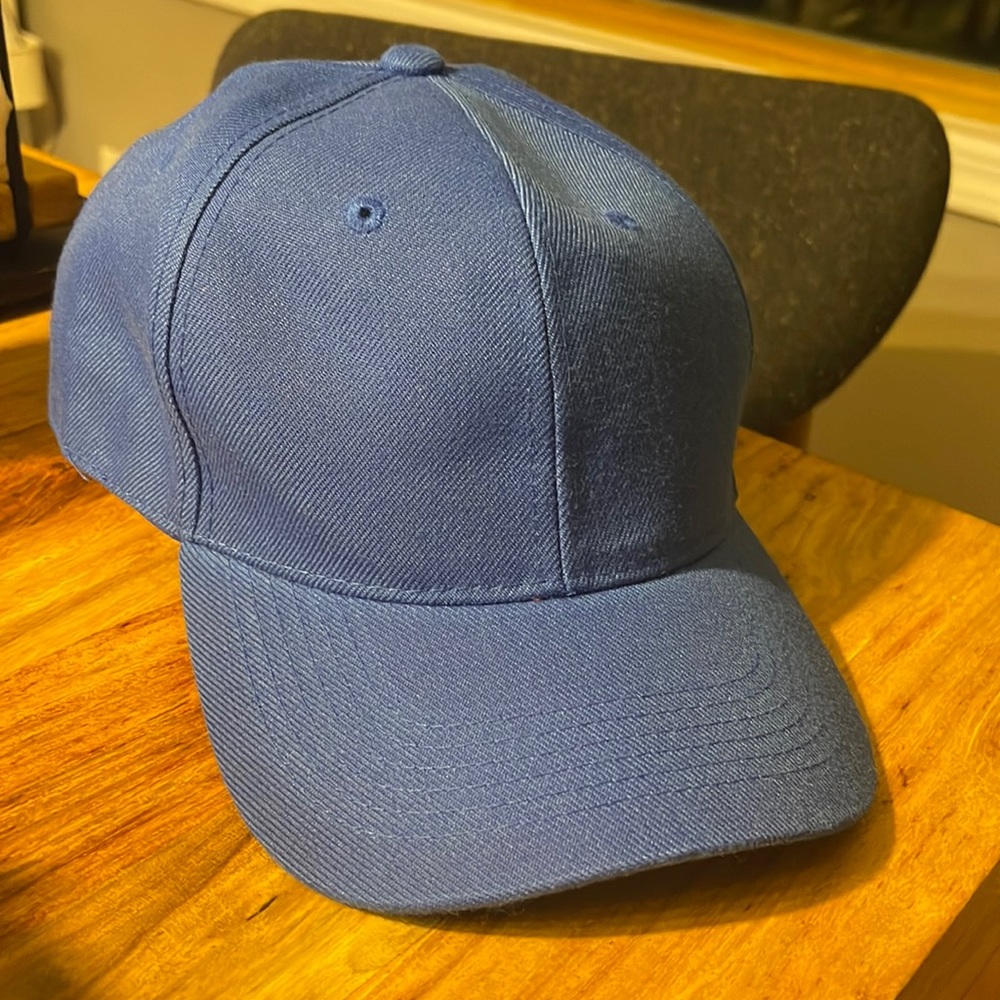 Blue Plain Hat / Cap